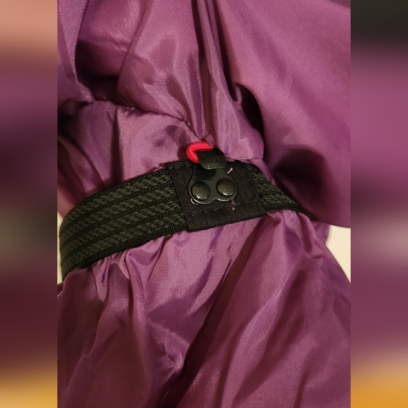 Burton Women's The White Collection Snowpants, Size Large, Gray and Purple - Picture 7 of 11